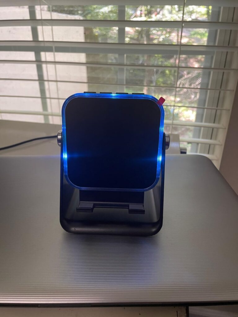 I absolutely love this speaker! The sound is crystal clear with deep bass and no distortion, even at high volume. The Bluetooth connection is fast and stable, and the battery easily lasts all day. It’s also compact and stylish — perfect for both indoor and outdoor use. Totally worth the price. Highly recommended! Mrs Johnson.. Lagos⭐⭐⭐⭐⭐